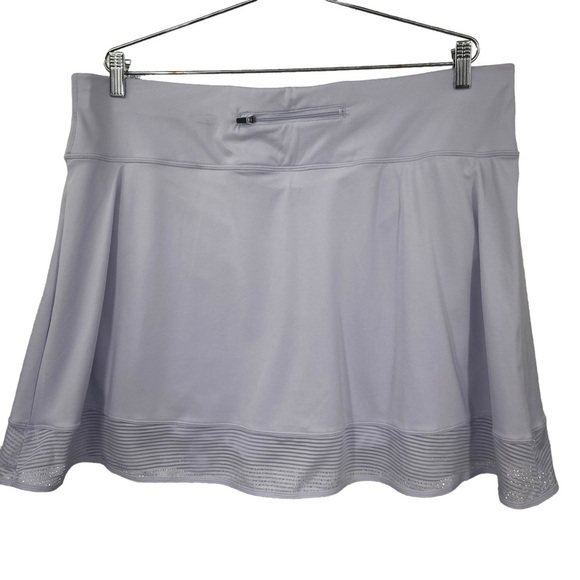 Ideology Athletic Tennis Skort Women's Plus Size 1X Lavender - Picture 2 of 10